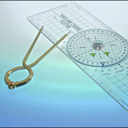 Portland Course Plotter Kit (S/BrassDividers)