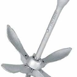 Folding Grapnel Anchor Galvanised